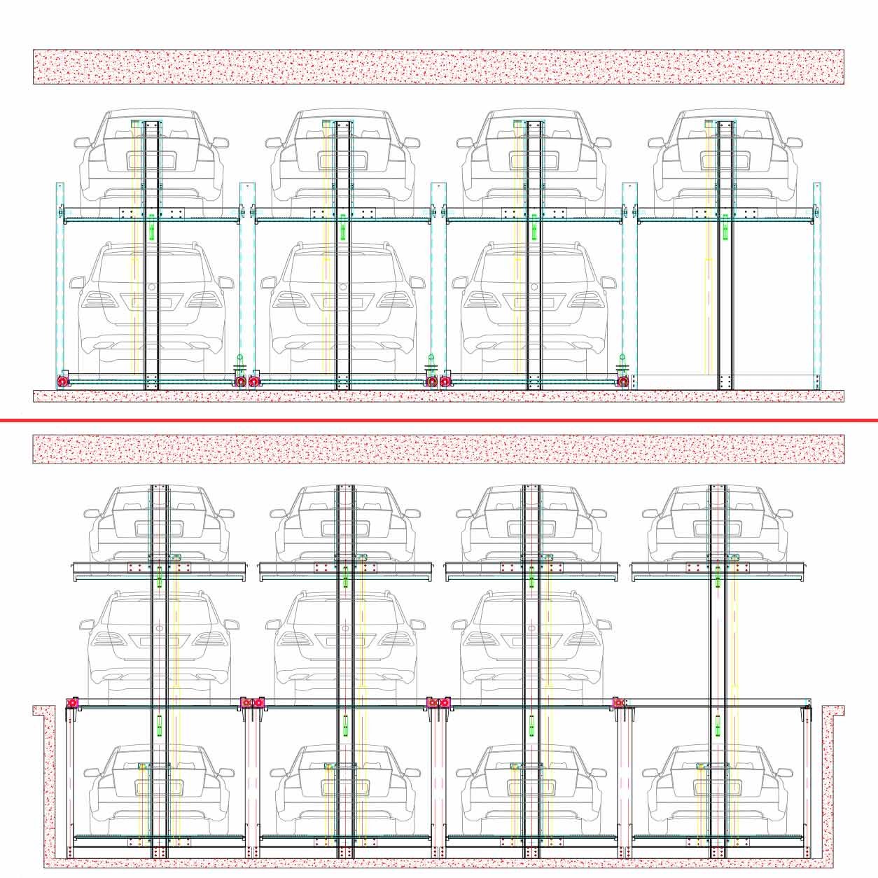 Pit vs. Non-Pit Parking Systems