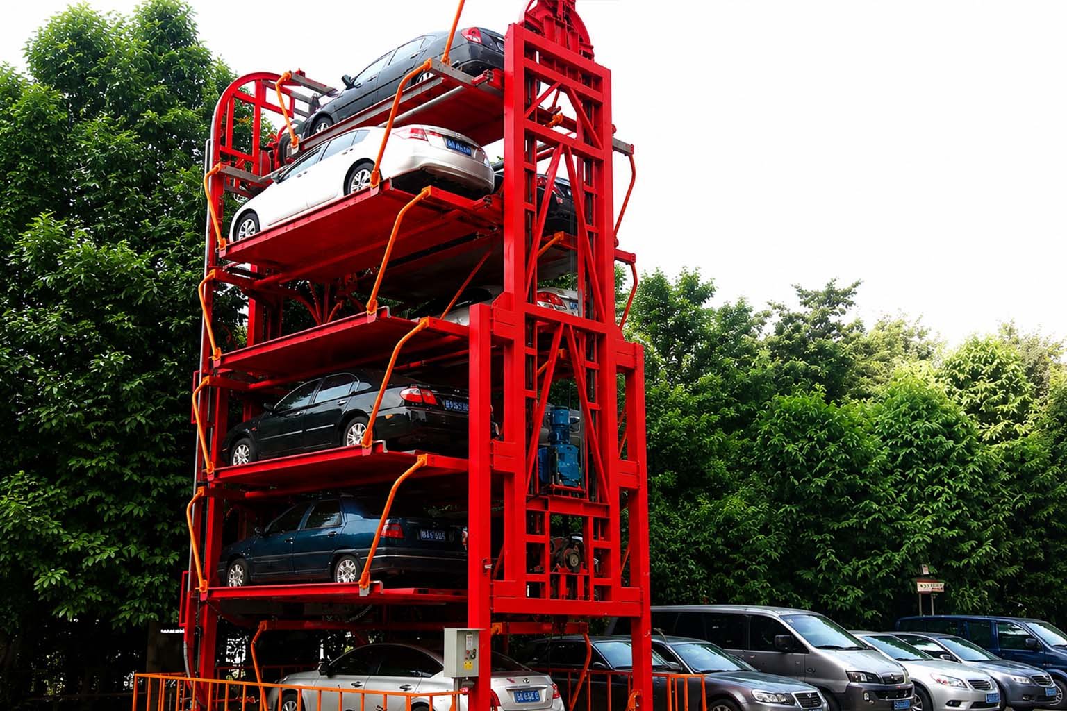 3 Level Hydraulic Stack Parking System